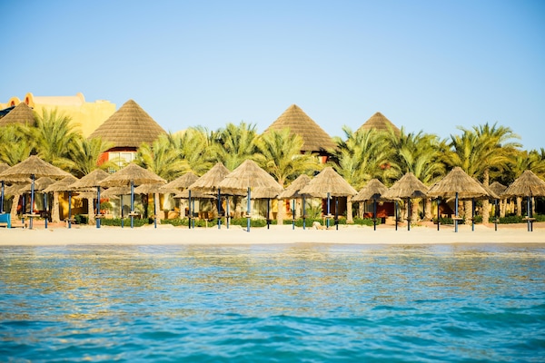 Private beach