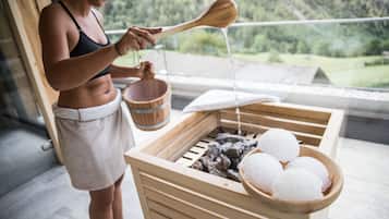 Sauna, tratamientos corporales, aromaterapia