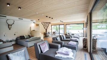 Sauna, soins corporels, soins d'aromathérapie