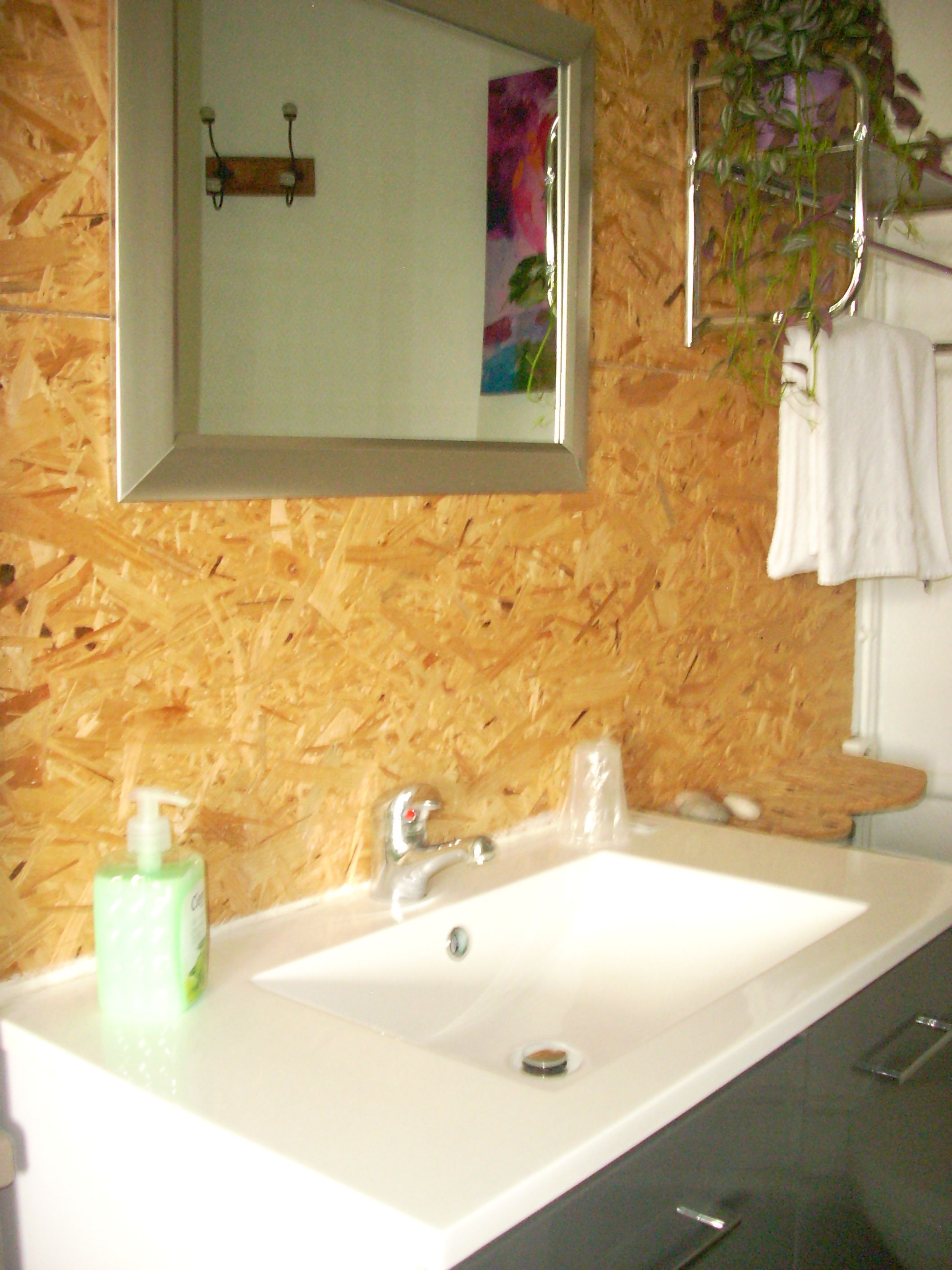 superior double room | bathroom | shower, free toiletries, hair dryer, towels