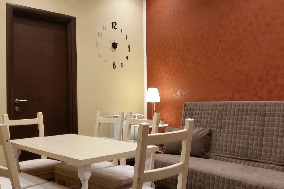 Appartamento Grand, non fumatori, cucina | Soggiorno | TV a schermo piatto