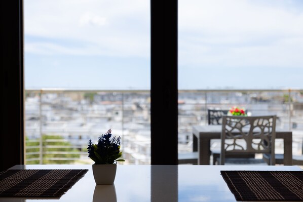 City view from property