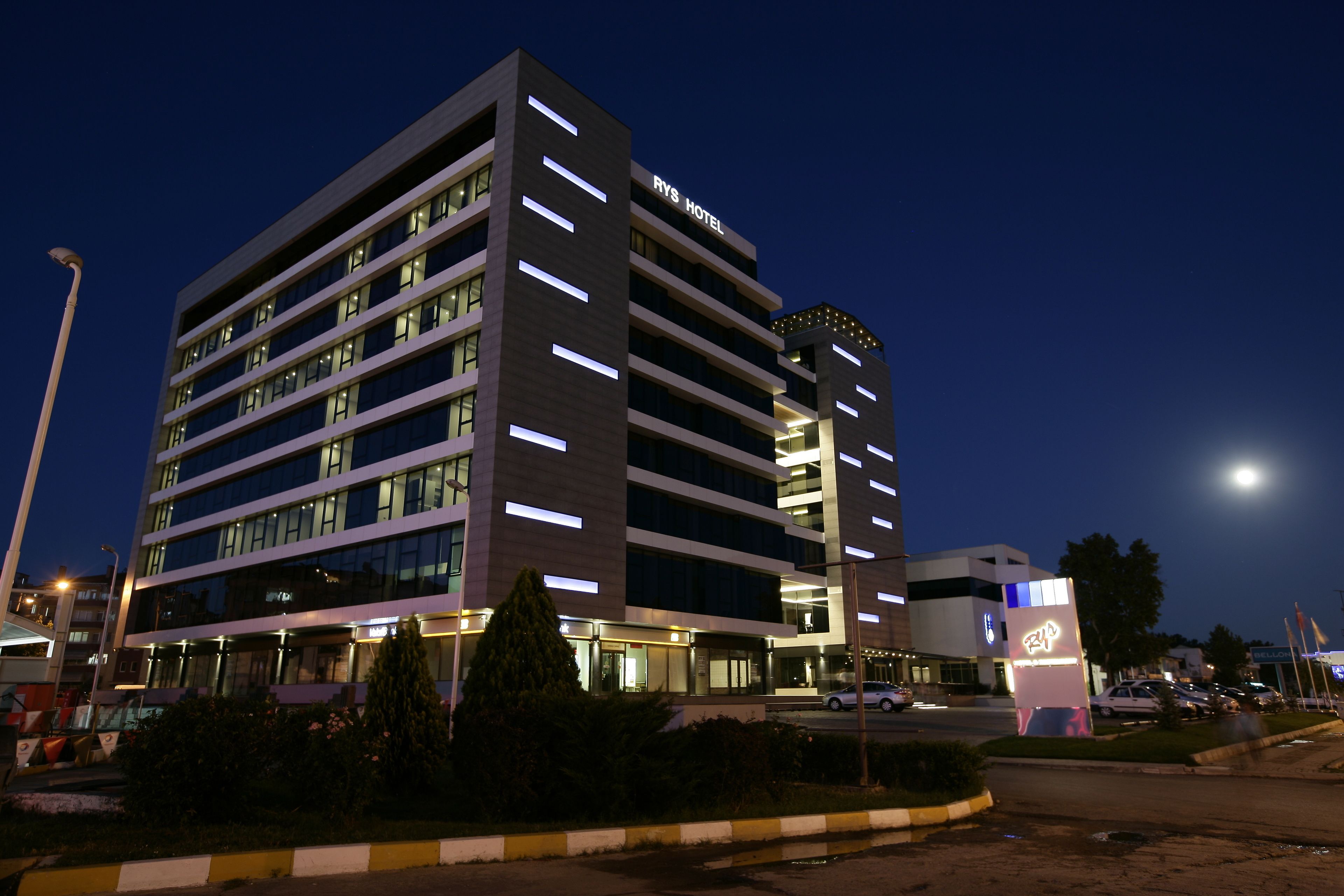 front of property – evening/night