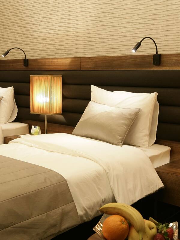 Premium bedding, minibar, in-room safe, desk