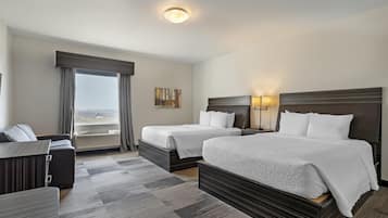 1 Schlafzimmer, Pillowtop-Betten, Schreibtisch