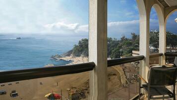 Apartemen Keluarga, 1 kamar tidur, balkon, pemandangan laut | Pemandangan dari kamar