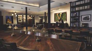Sala de estar en el lobby