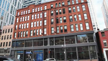 Front of property – evening/night