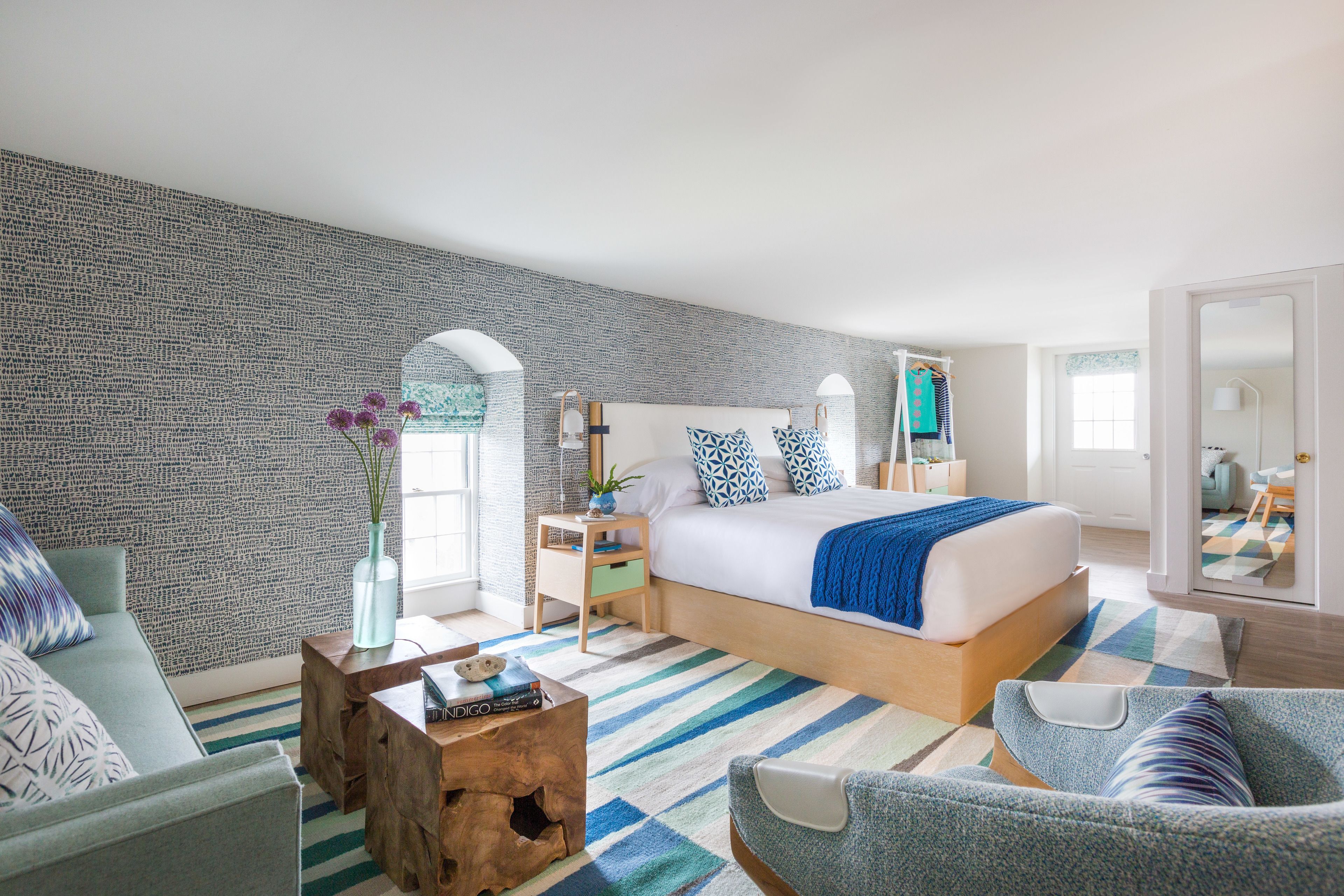 premium bedding, iron/ironing board, free wifi, bed sheets