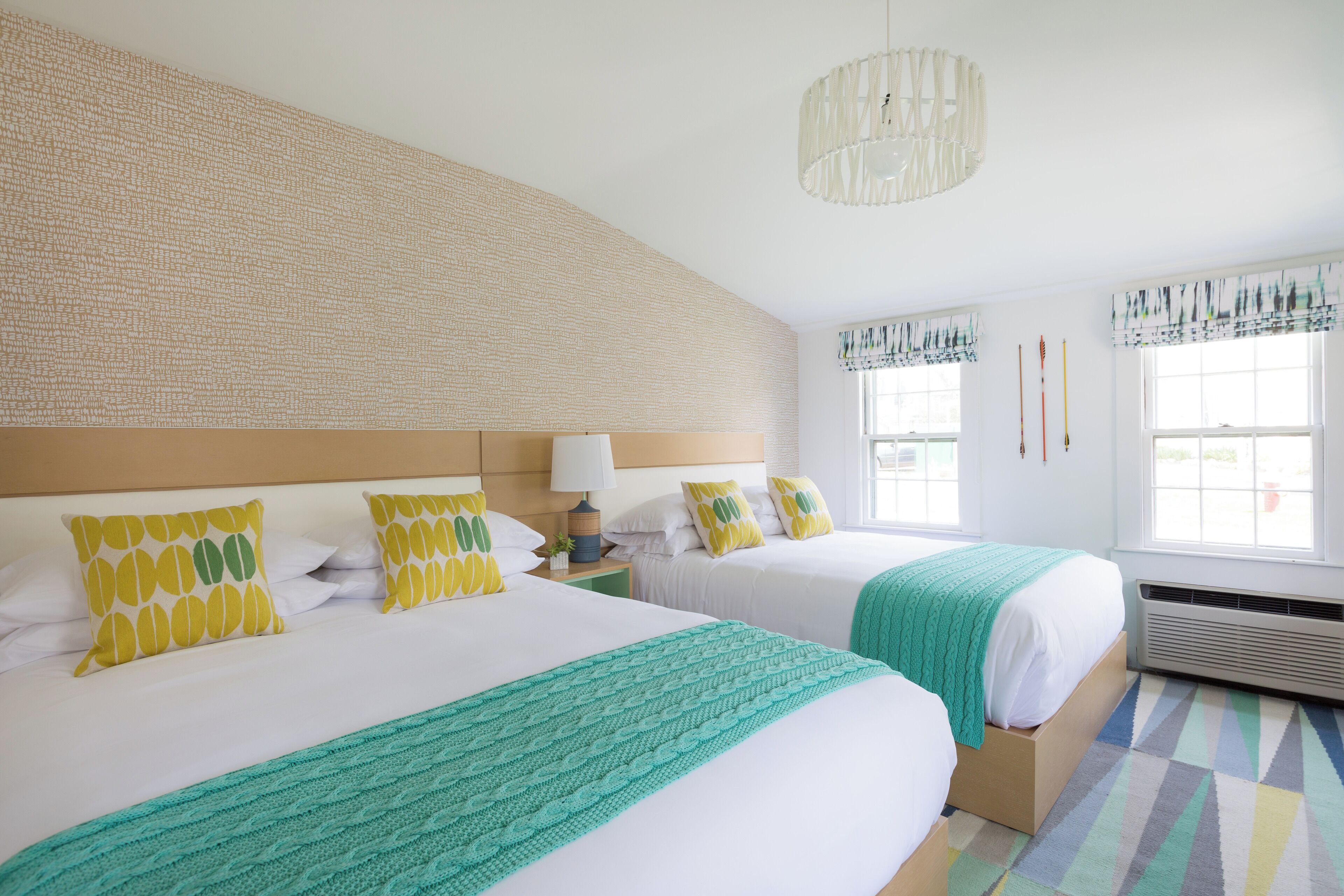 suite, 2 queen beds | premium bedding, iron/ironing board, free wifi, bed sheets