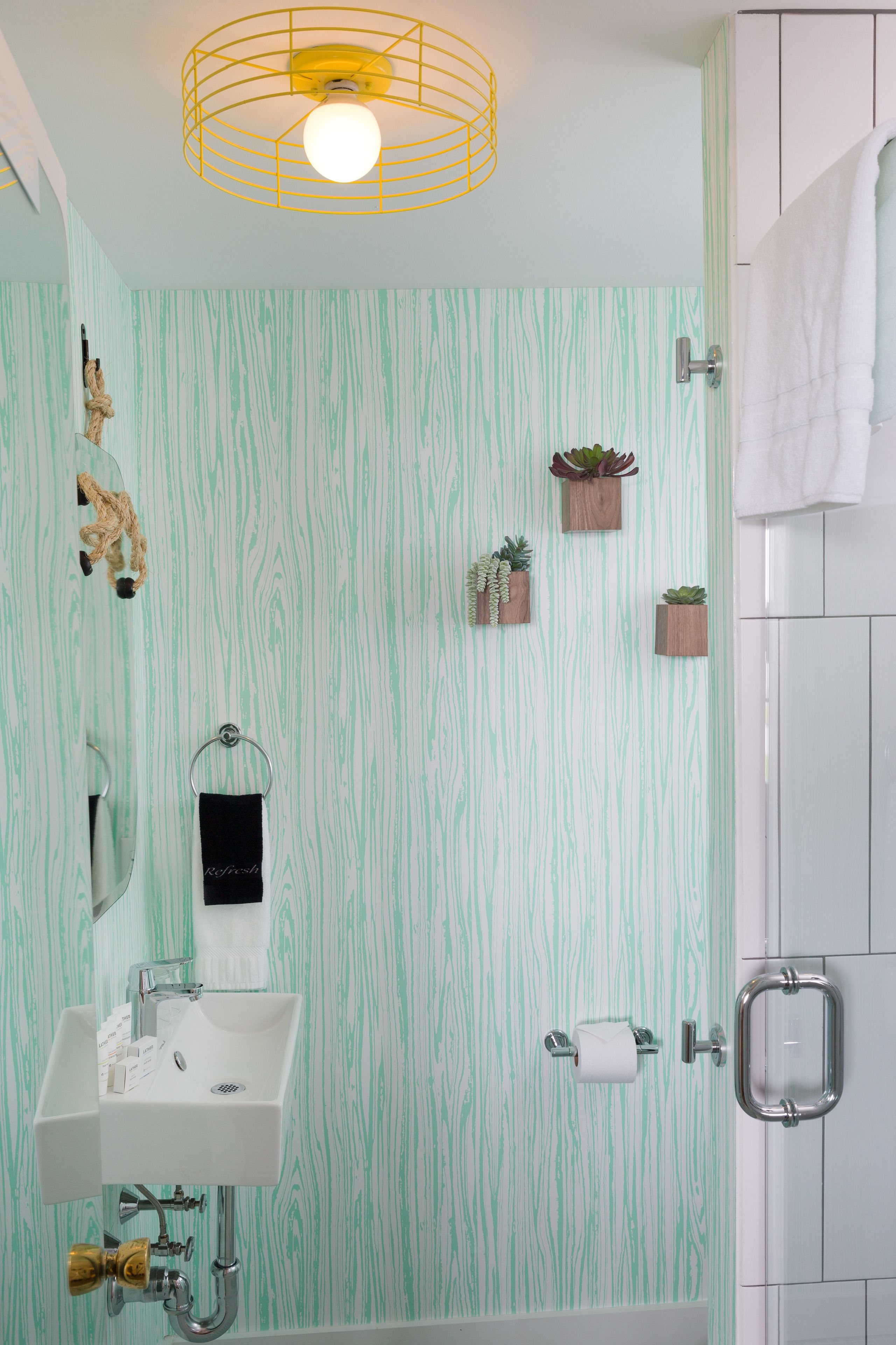 shower, bathrobes, towels