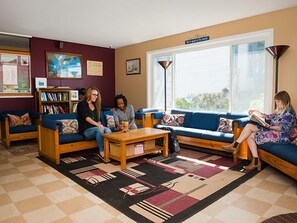 Lobby sitting area - HI Point Montara Lighthouse Hostel (Moss Beach)