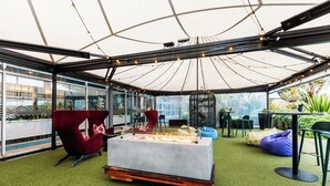 Espace banquet en plein air