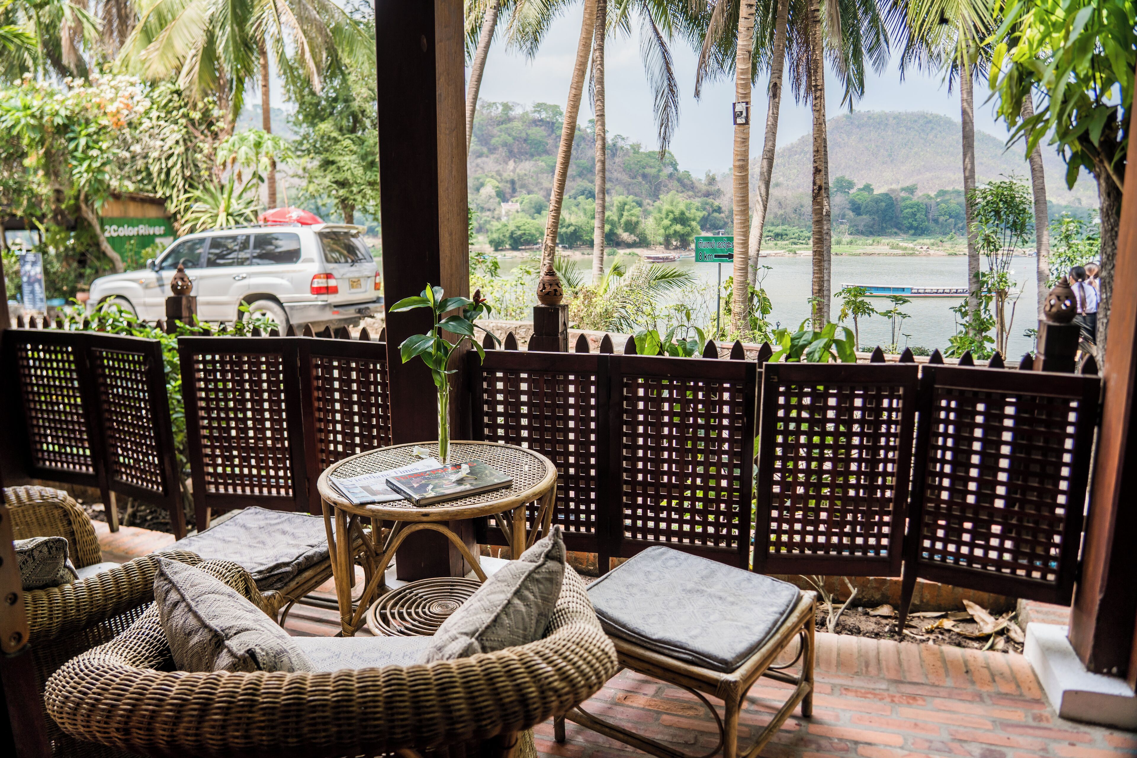 Superior Mekong River View Twin  | Terrace/patio