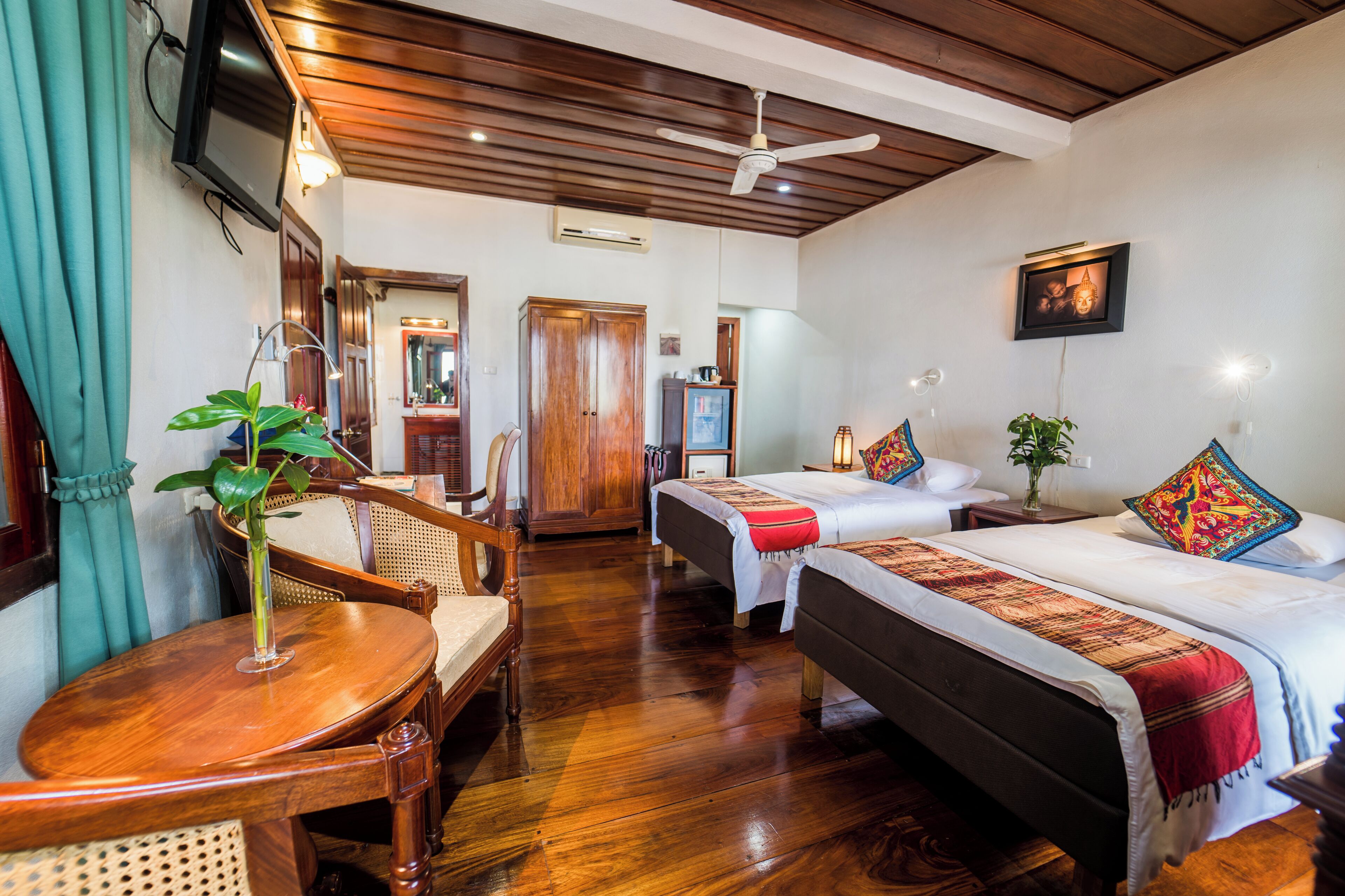 Superior Mekong River View Twin  | Free minibar items, in-room safe, desk, free WiFi