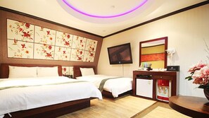Deluxe Twin Room | Desk, laptop workspace, soundproofing, free WiFi - Suncheon Noblesse Hotel (Suncheon)