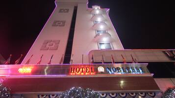 Front of property - evening/night