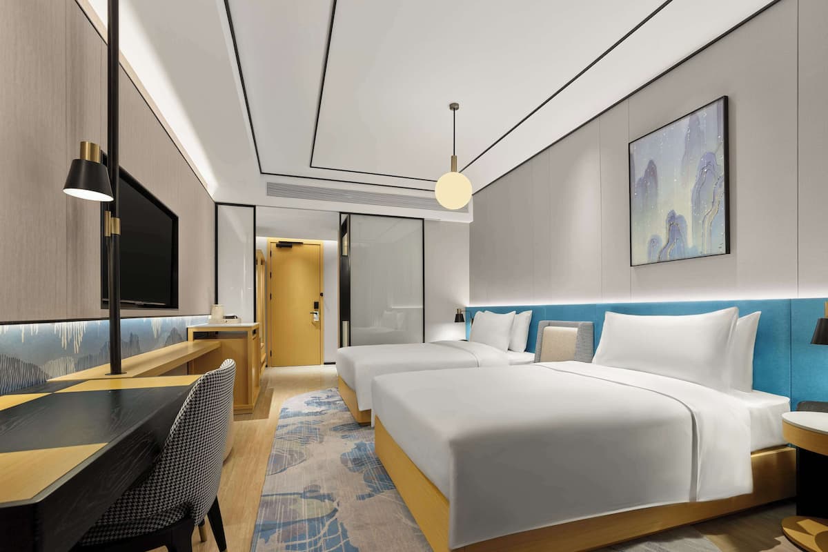 Room, 2 Katil Bujang (Single) (Private Garden) | Seterika/papan seterika
