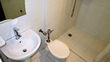 Deluxe Twin Room | Bathroom | Shower, free toiletries, towels