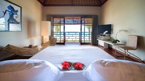 Villa Luxe, 5 chambres, piscine privée, en front de plage | Vue sur la plage/l’océan