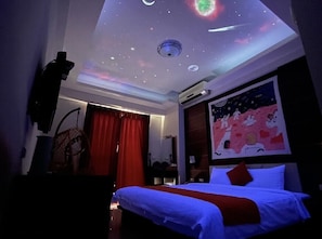 Deluxe Double Room | Premium bedding, blackout drapes, free WiFi, bed sheets
