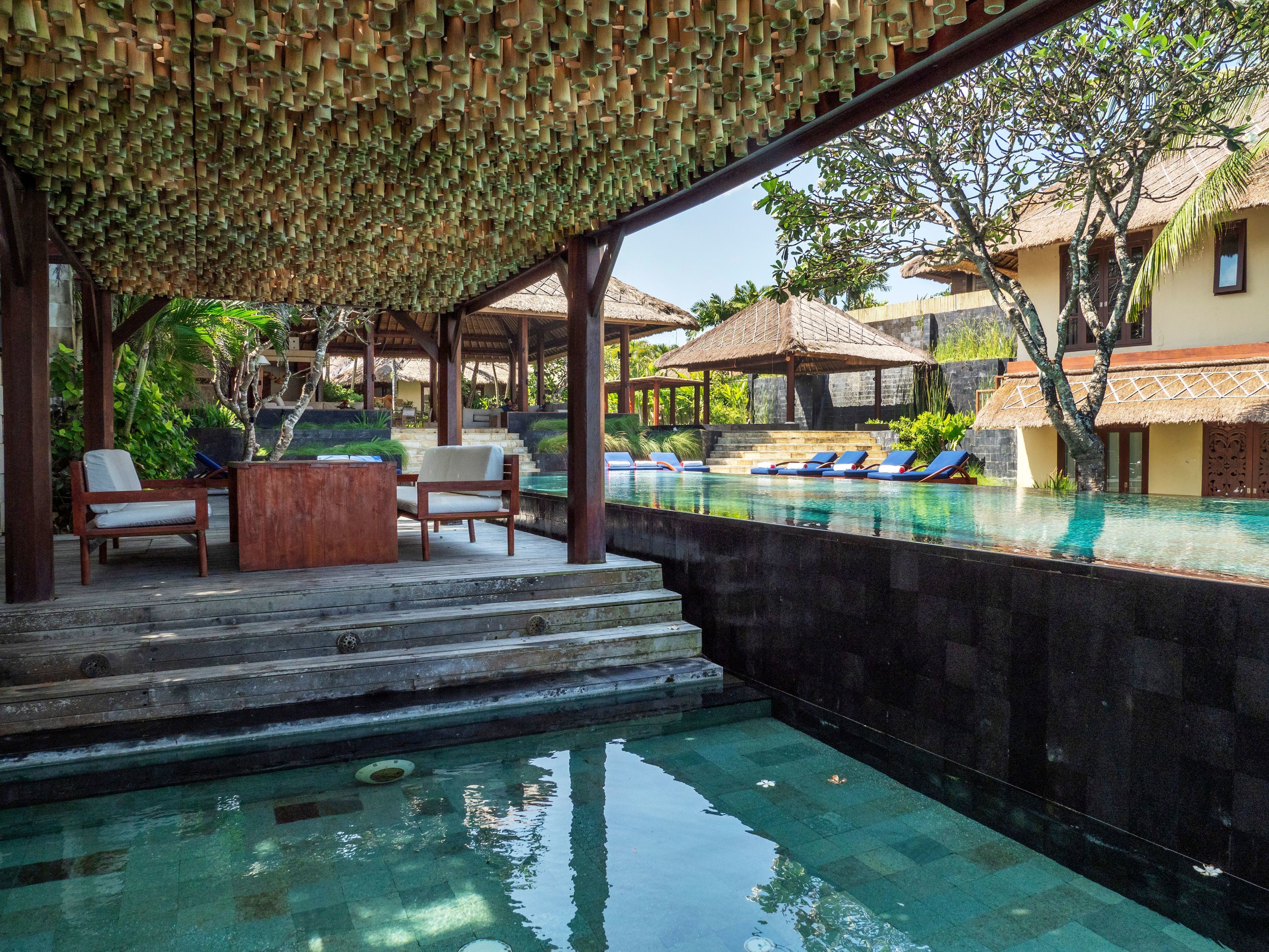 Luxury Villa, 6 Bedrooms, Private Pool, Beachfront | Terrace/patio