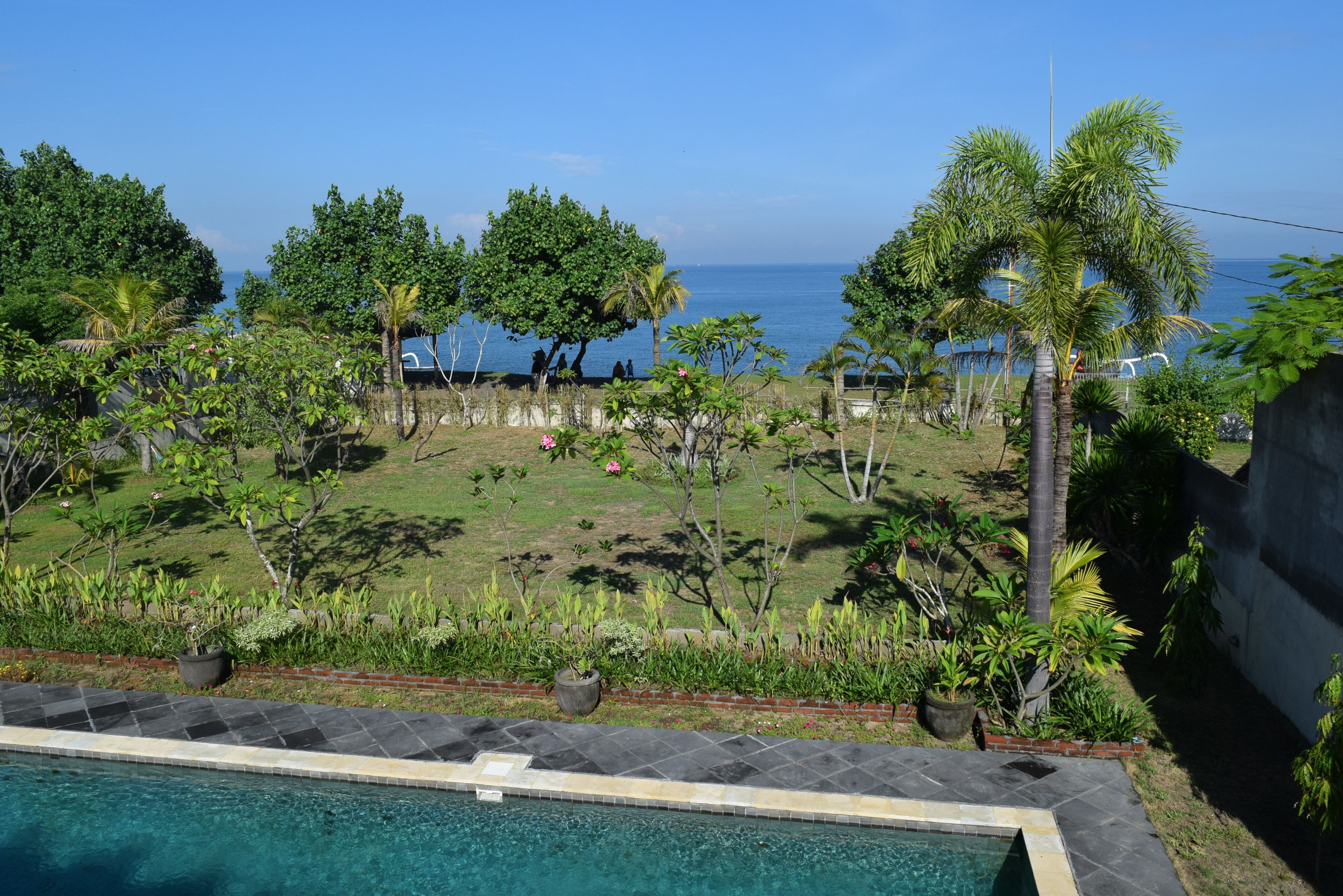 Pemandangan dari properti