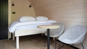 Huisje | Geluiddichte muren, gratis wifi, beddengoed