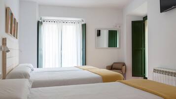 Down duvets, free cots/infant beds, free WiFi, bed sheets