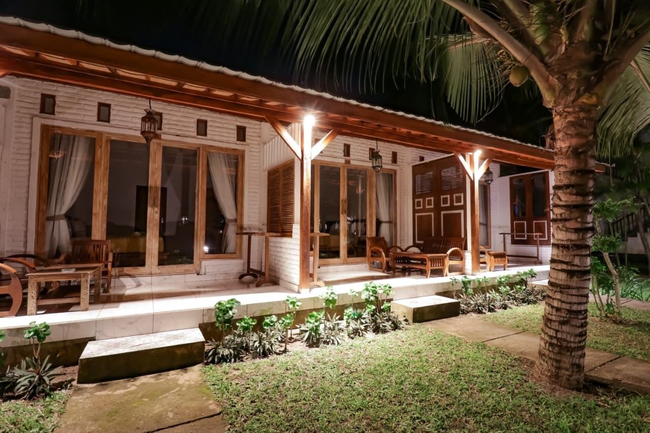 Pemandangan balkon