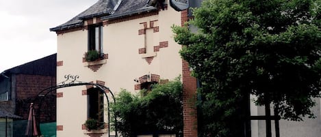 Façade de l’hébergement