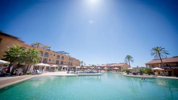 Seasonal outdoor pool