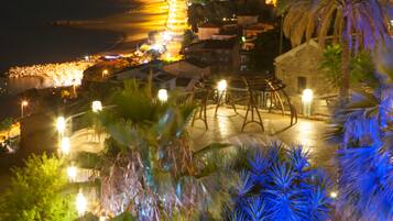 Blick von der Unterkunft