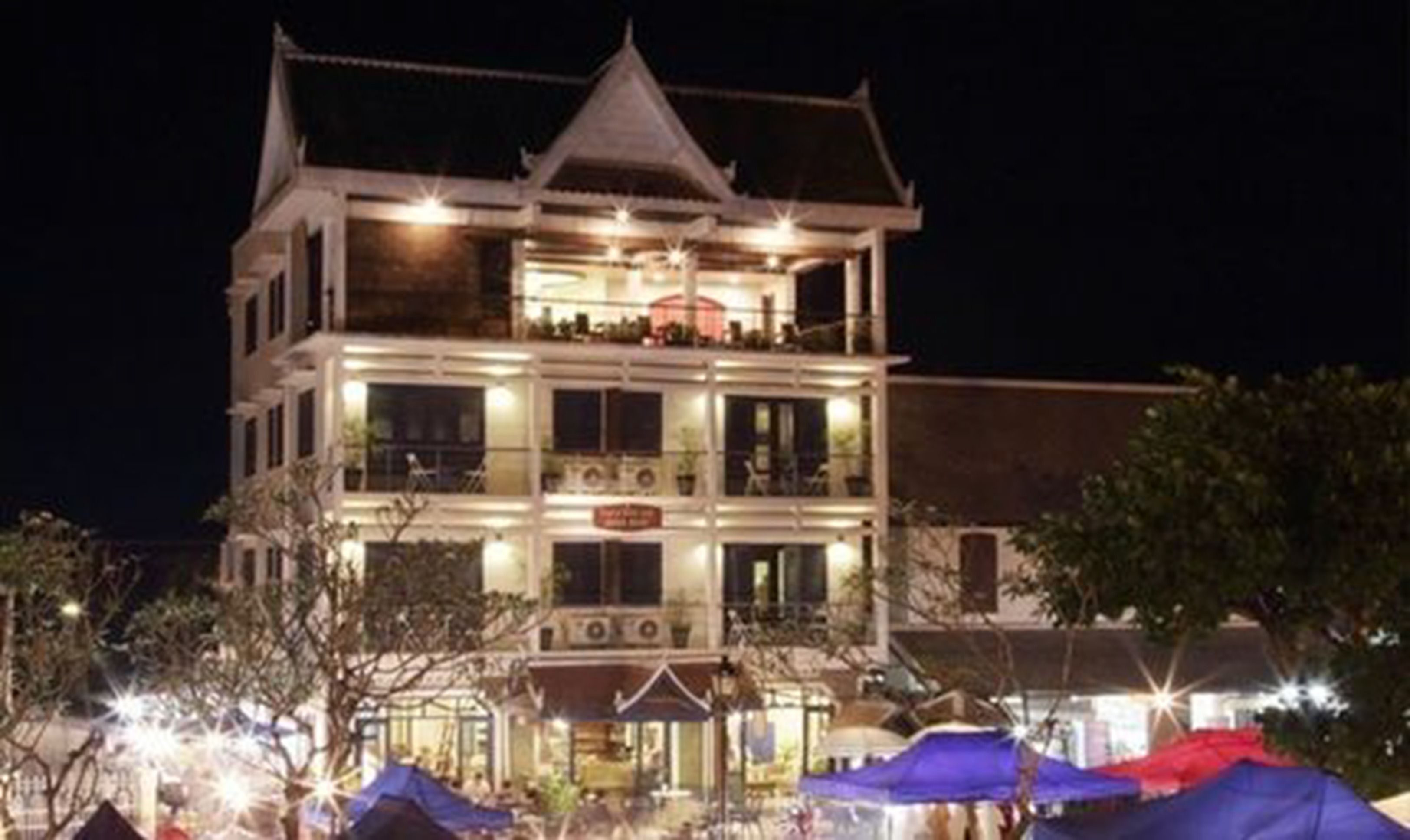 front of property – evening/night