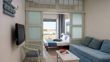 In-room safe, blackout drapes, soundproofing, free cribs/infant beds