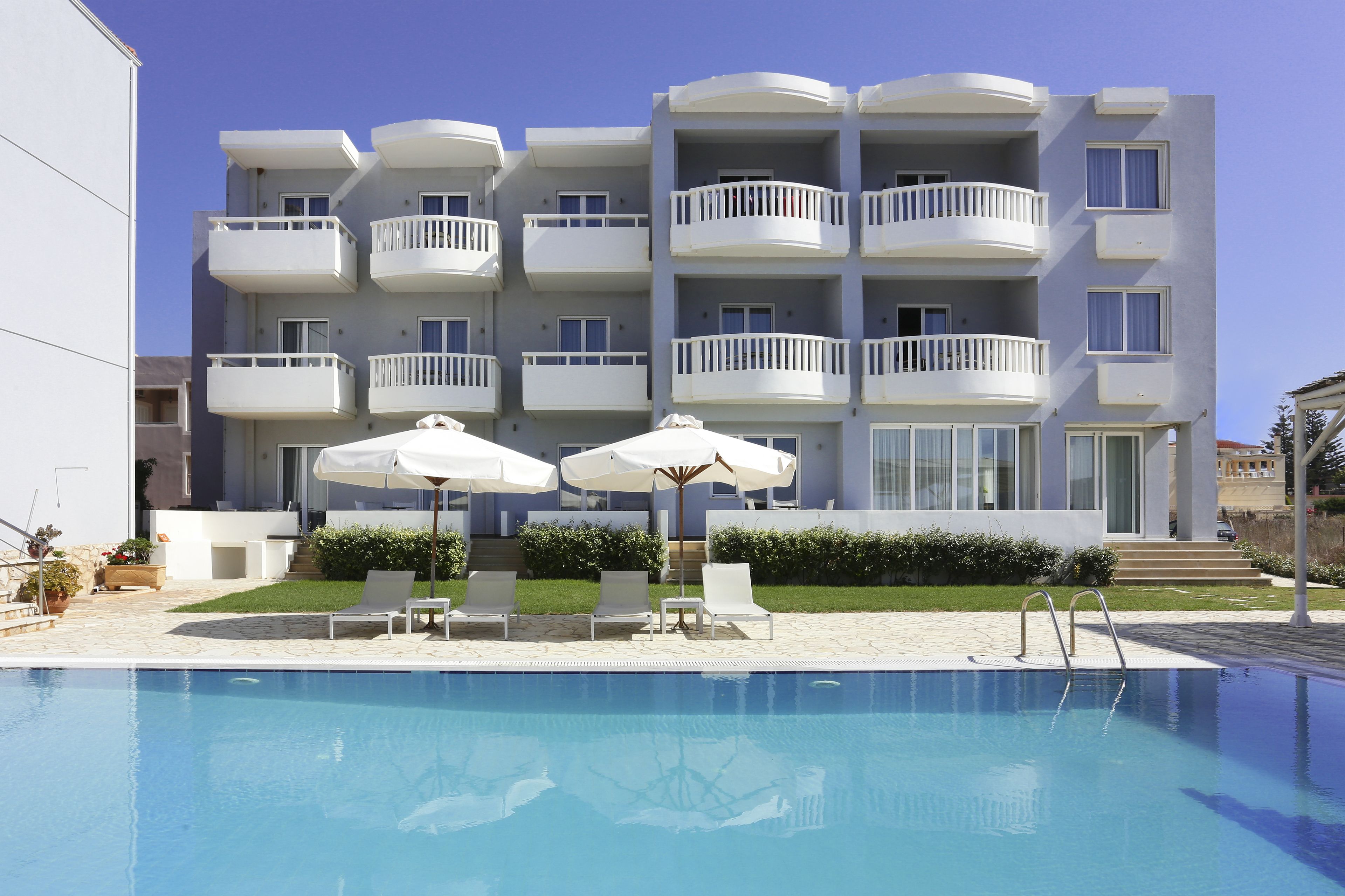 Fassade der Unterkunft