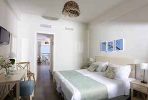 Apartment, Sea View | Premium bedding, down comforters, pillowtop beds, in-room safe
