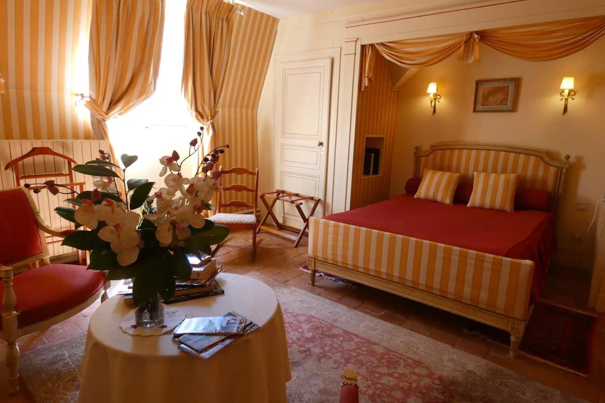 premium bedding, desk, soundproofing, iron/ironing board