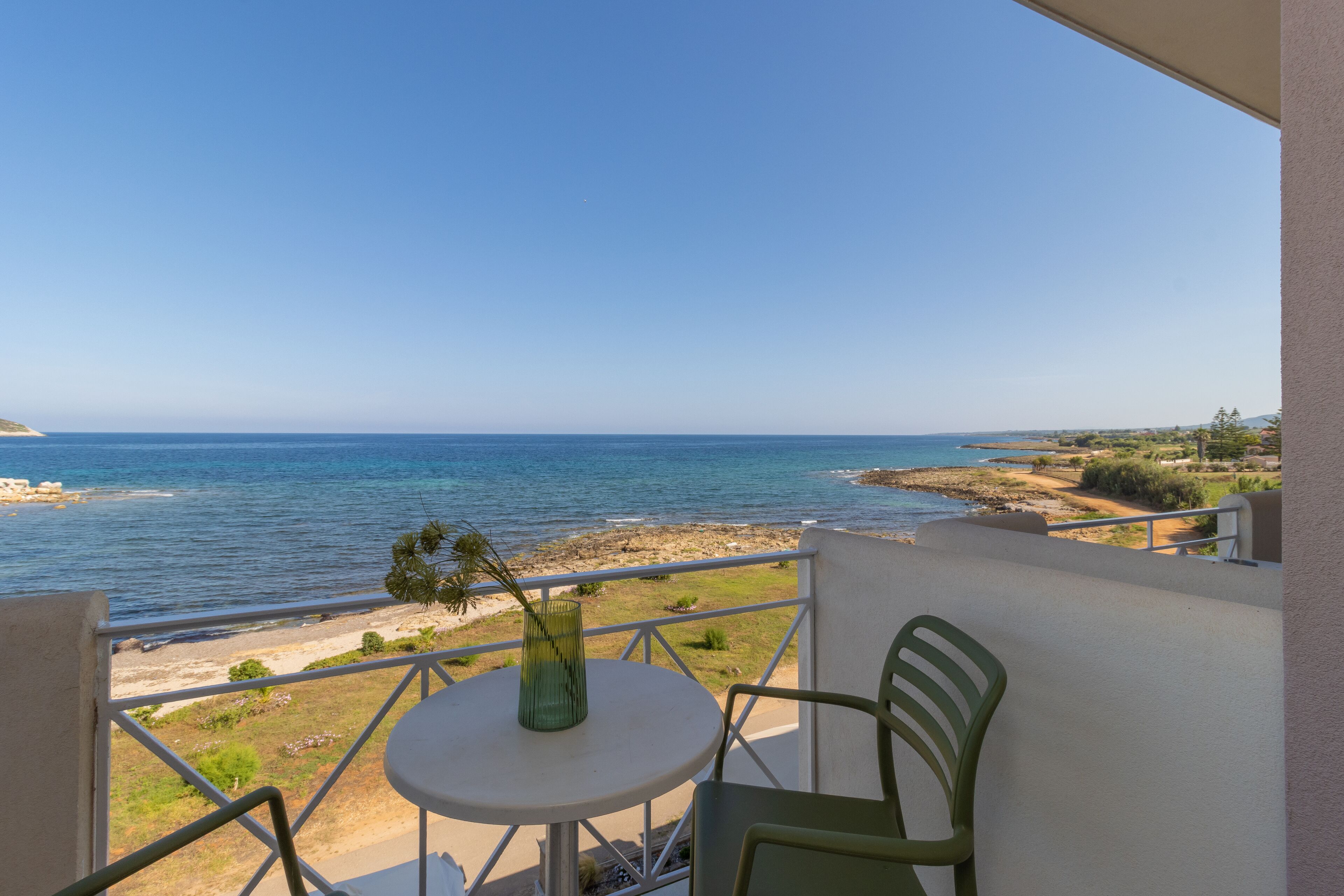 Double or Twin Room, Sea View | Terrace/patio