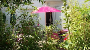 Terrace/patio - Hotel Arc En Ciel (Royan)