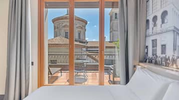 Doppelzimmer, Terrasse