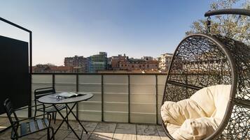 Tweepersoonskamer, terras | Terras