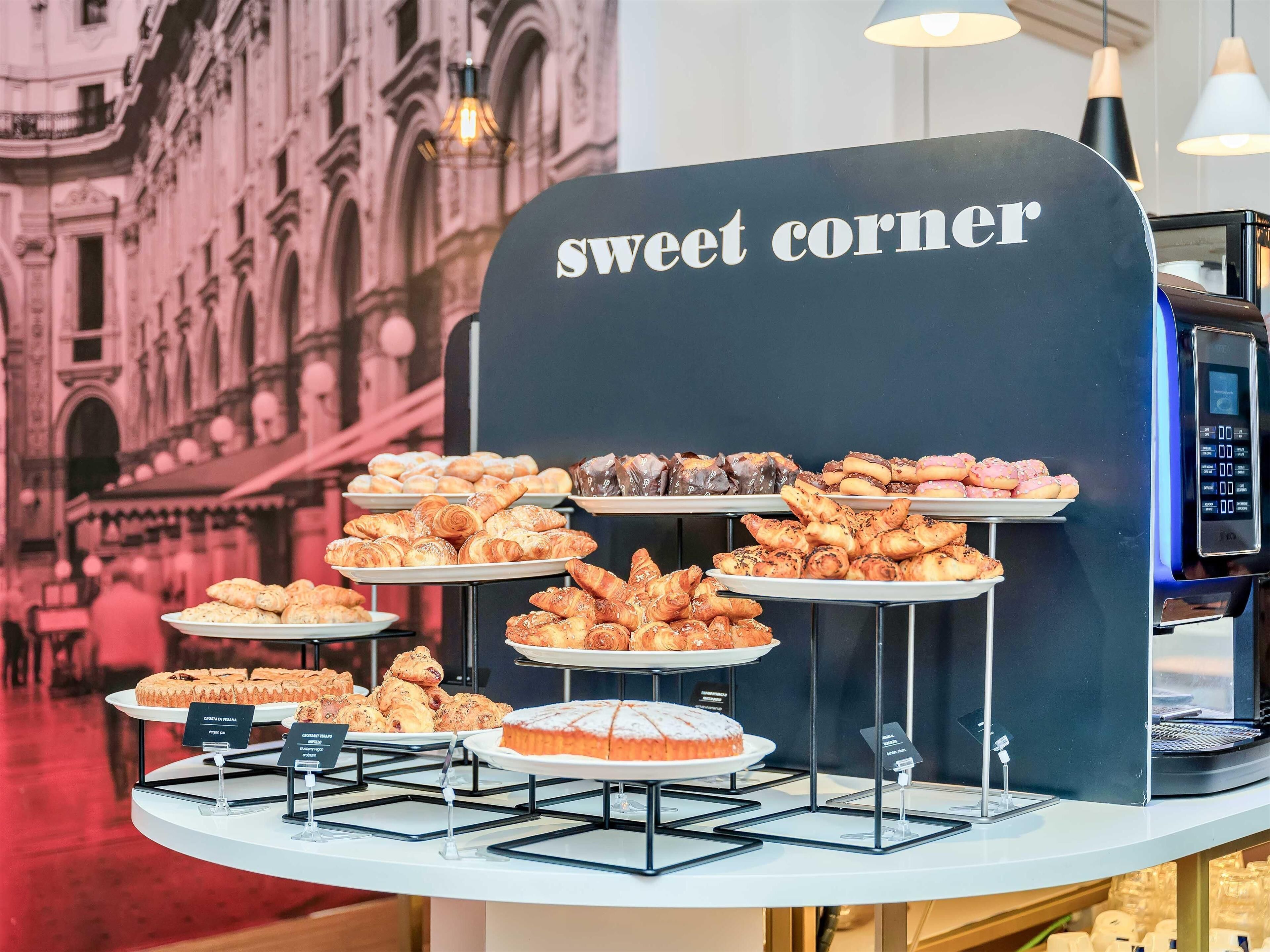 daily buffet breakfast (eur 9.50 per person)