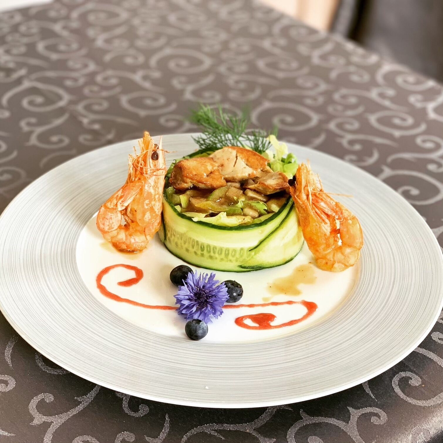 breakfast, lunch, dinner served; french cuisine