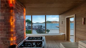 Sauna, hammam, hammam, soins corporels, soins d'aromathérapie