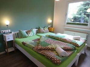 Standard Double Room | In-room safe, iron/ironing board, free cots/infant beds, free WiFi