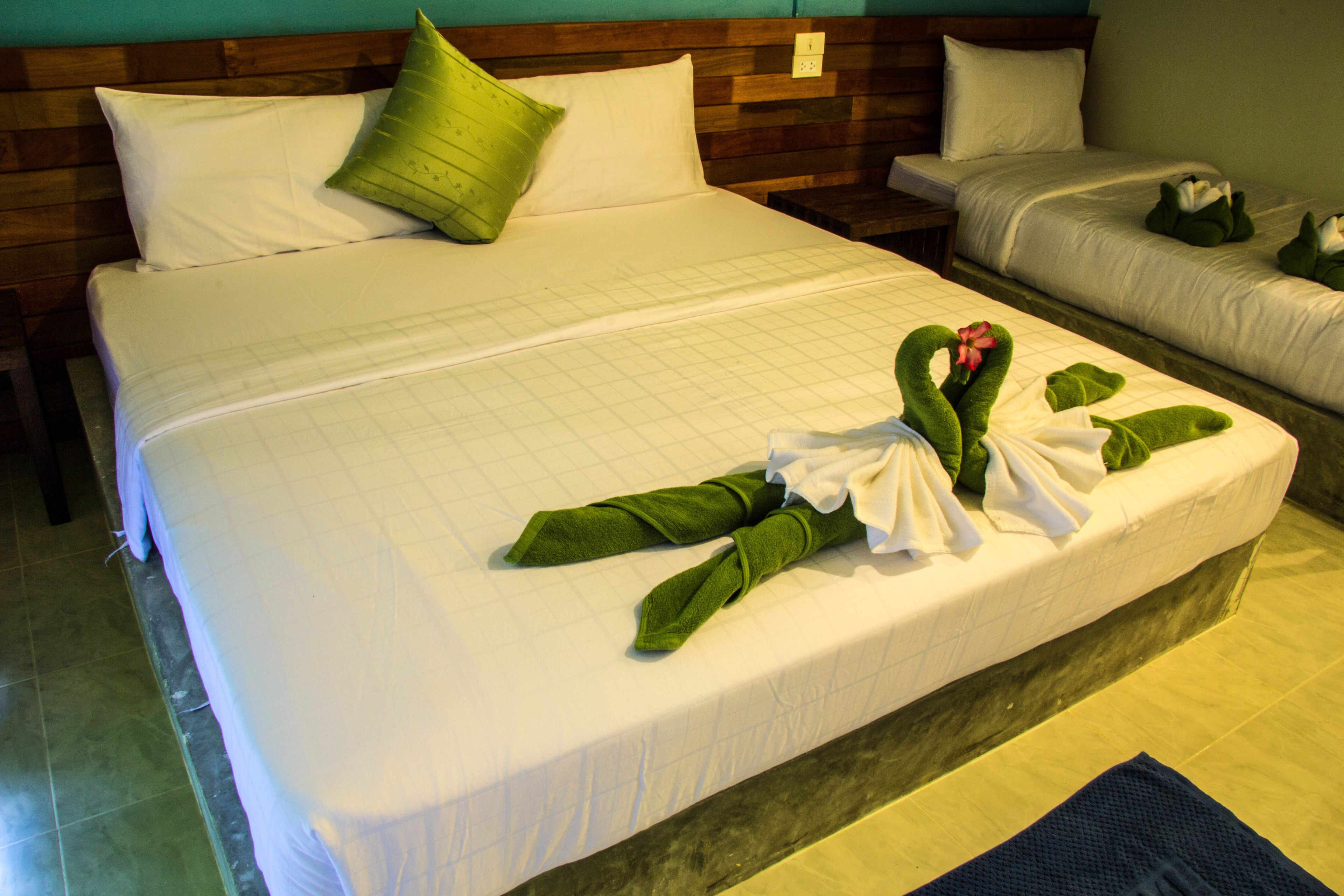 family quadruple room | in-room safe, desk, laptop workspace, soundproofing