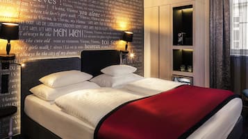 Premium bedding, minibar, in-room safe, desk