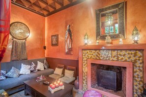 Living area - Riad Sadaka (Marrakech)