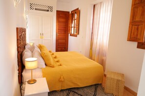 Superior Double Room | In-room safe, free WiFi, bed sheets - Riad Sadaka (Marrakech)